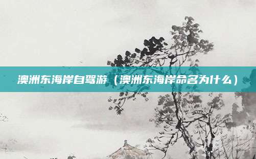 澳洲东海岸自驾游(澳洲东海岸命名为什么)
