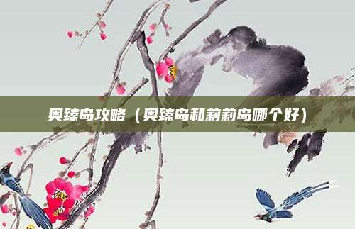 奥臻岛攻略(奥臻岛和莉莉岛哪个好)