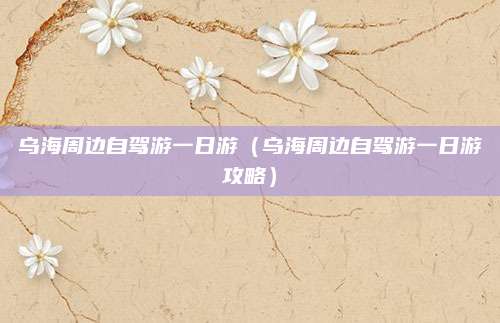 乌海周边自驾游一日游(乌海周边自驾游一日游攻略)