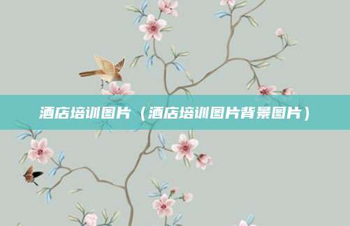 酒店培训图片(酒店培训图片背景图片)