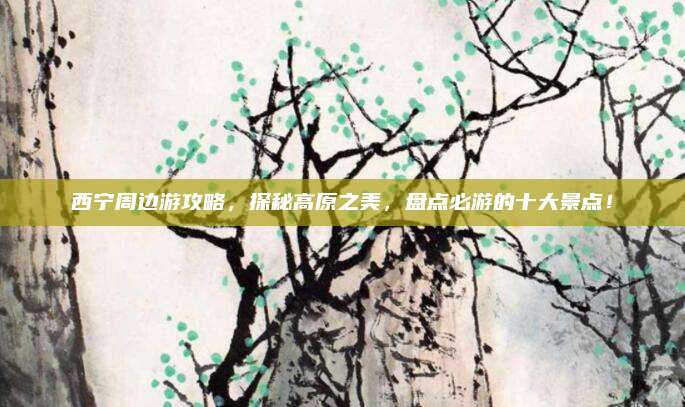 西宁周边游攻略，探秘高原之美，盘点必游的十大景点！