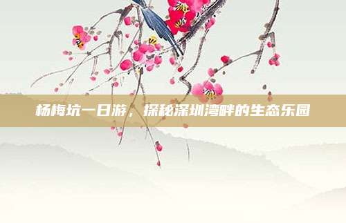 杨梅坑一日游,探秘深圳湾畔的生态乐园