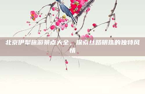 北京伊犁旅游景点大全，探索丝路明珠的独特风情