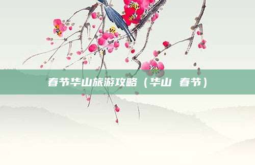 春节华山旅游攻略（华山 春节）