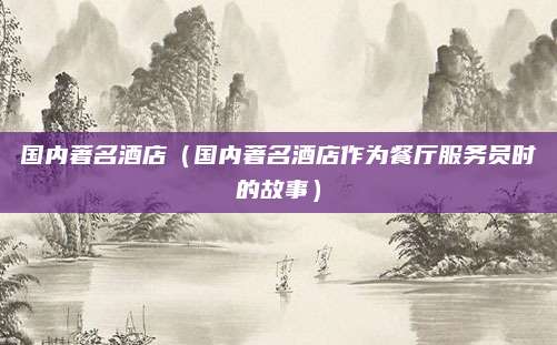 国内著名酒店（国内著名酒店作为餐厅服务员时的故事）