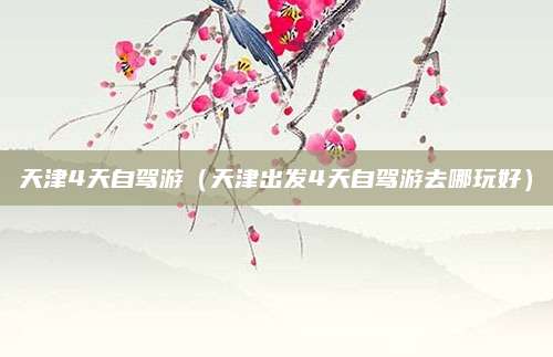 天津4天自驾游(天津出发4天自驾游去哪玩好)