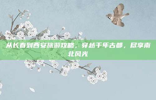 从长春到西安旅游攻略，穿越千年古都，尽享南北风光