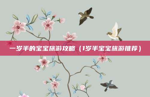 一岁半的宝宝旅游攻略（1岁半宝宝旅游推荐）