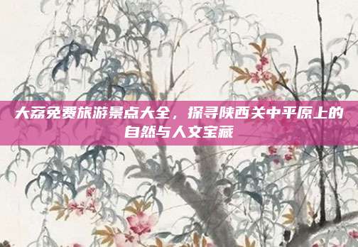 大荔免费旅游景点大全,探寻陕西关中平原上的自然与人文宝藏