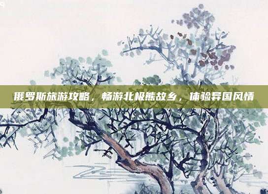 俄罗斯旅游攻略,畅游北极熊故乡,体验异国风情
