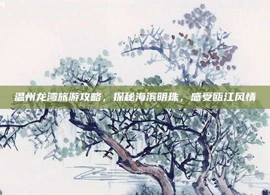 温州龙湾旅游攻略,探秘海滨明珠,感受瓯江风情