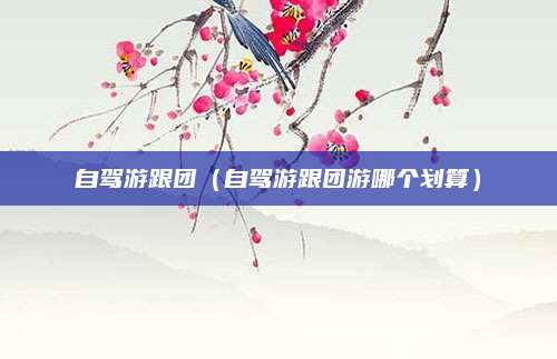 自驾游跟团（自驾游跟团游哪个划算）