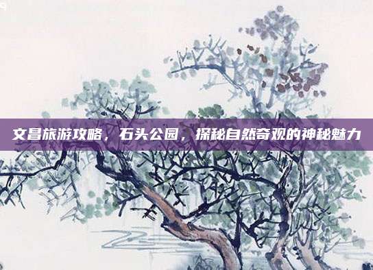文昌旅游攻略,石头公园,探秘自然奇观的神秘魅力