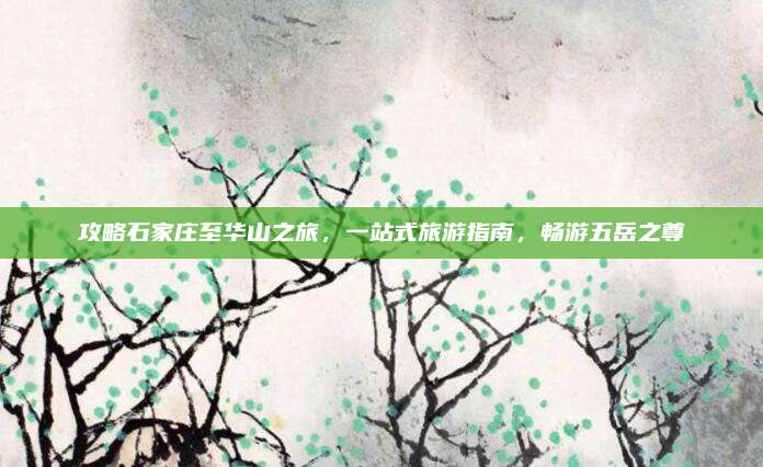 攻略石家庄至华山之旅,一站式旅游指南,畅游五岳之尊