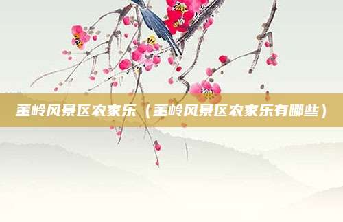 董岭风景区农家乐(董岭风景区农家乐有哪些)