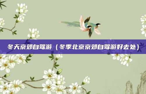 冬天京郊自驾游（冬季北京京郊自驾游好去处）
