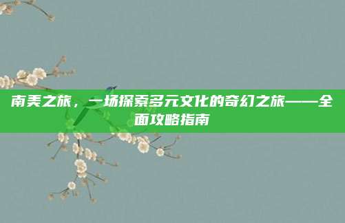南美之旅，一场探索多元文化的奇幻之旅——全面攻略指南