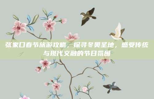 张家口春节旅游攻略,探寻冬奥圣地,感受传统与现代交融的节日氛围