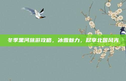 冬季黑河旅游攻略，冰雪魅力，尽享北国风光