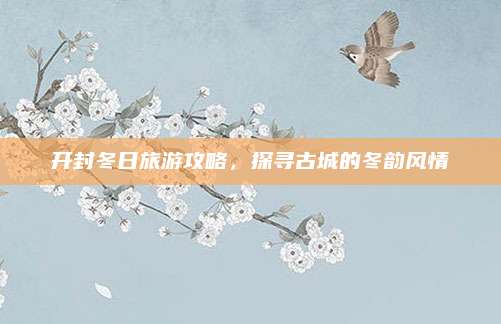 开封冬日旅游攻略,探寻古城的冬韵风情