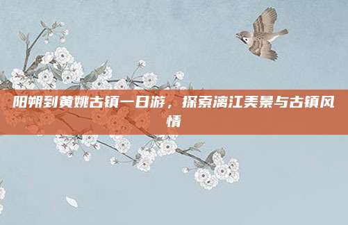 阳朔到黄姚古镇一日游，探索漓江美景与古镇风情