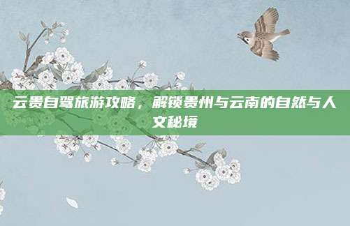 云贵自驾旅游攻略,解锁贵州与云南的自然与人文秘境