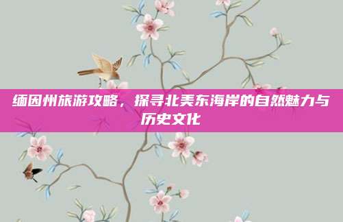 缅因州旅游攻略,探寻北美东海岸的自然魅力与历史文化