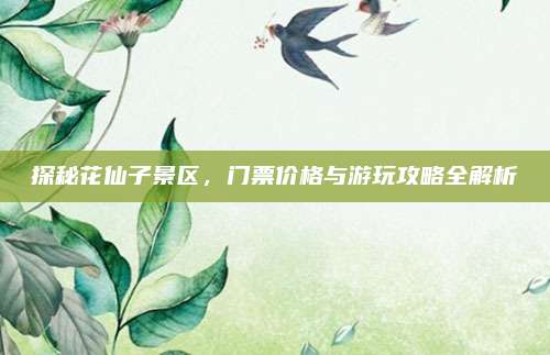 探秘花仙子景区,门票价格与游玩攻略全解析