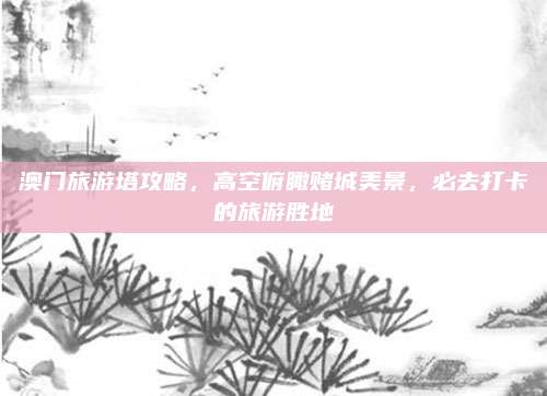 澳门旅游塔攻略,高空俯瞰赌城美景,必去打卡的旅游胜地
