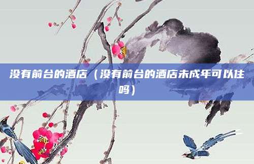没有前台的酒店（没有前台的酒店未成年可以住吗）