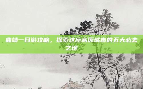 曲靖一日游攻略,探索这座高原城市的五大必去之地