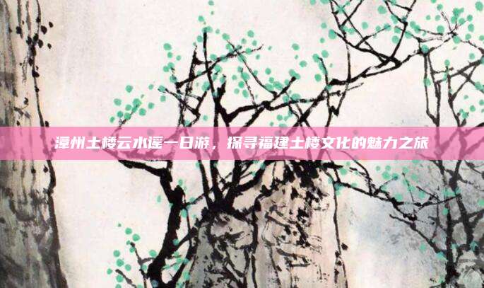 漳州土楼云水谣一日游，探寻福建土楼文化的魅力之旅