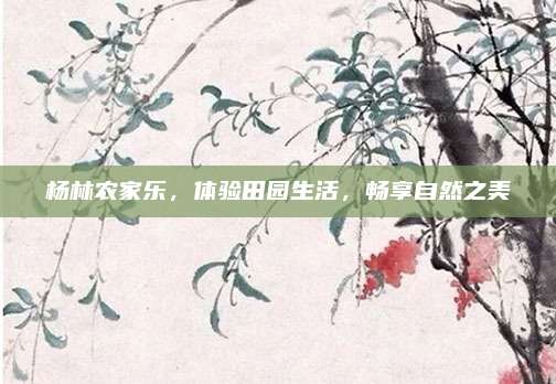 杨林农家乐，体验田园生活，畅享自然之美