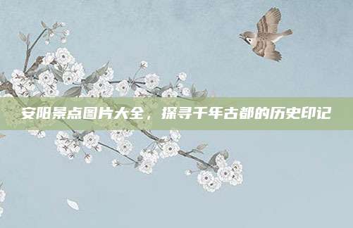 安阳景点图片大全,探寻千年古都的历史印记