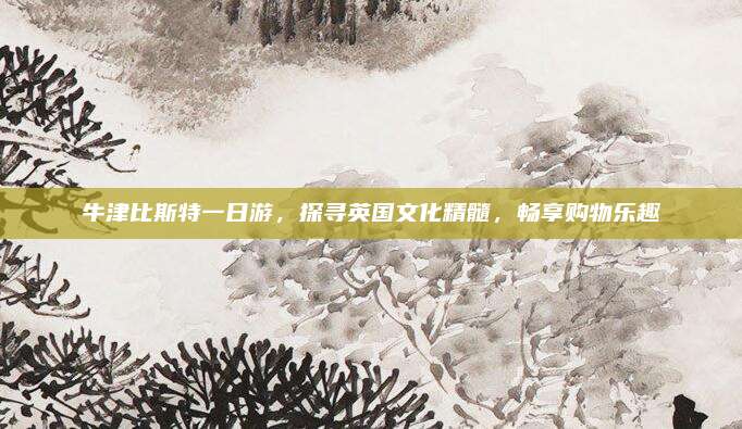 牛津比斯特一日游，探寻英国文化精髓，畅享购物乐趣