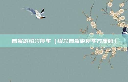 自驾游绍兴停车（绍兴自驾游停车方便吗）