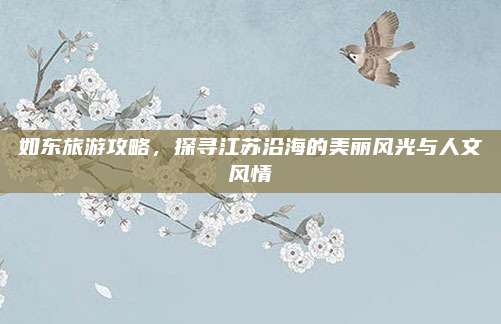 如东旅游攻略,探寻江苏沿海的美丽风光与人文风情