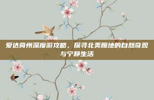 爱达荷州深度游攻略,探寻北美腹地的自然奇观与宁静生活
