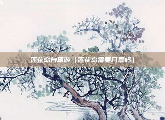 莲花岛自驾游（莲花岛需要门票吗）
