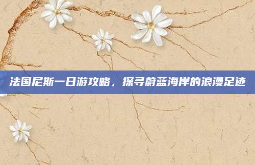 法国尼斯一日游攻略,探寻蔚蓝海岸的浪漫足迹