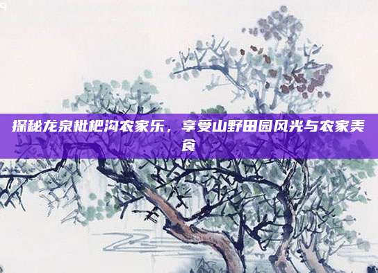 探秘龙泉枇杷沟农家乐，享受山野田园风光与农家美食