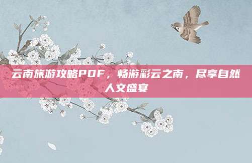 云南旅游攻略PDF,畅游彩云之南,尽享自然人文盛宴