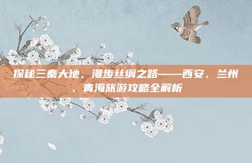 探秘三秦大地,漫步丝绸之路——西安、兰州、青海旅游攻略全解析