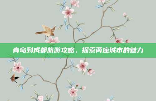 青岛到成都旅游攻略，探索两座城市的魅力