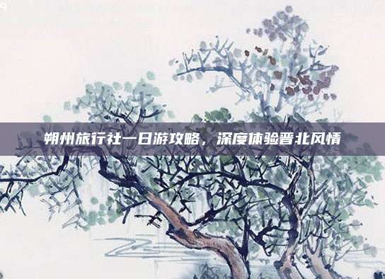 朔州旅行社一日游攻略,深度体验晋北风情