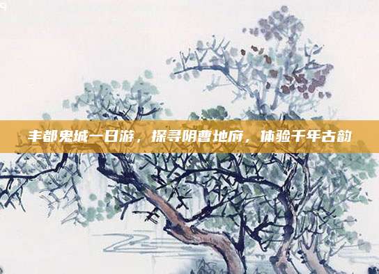 丰都鬼城一日游,探寻阴曹地府,体验千年古韵