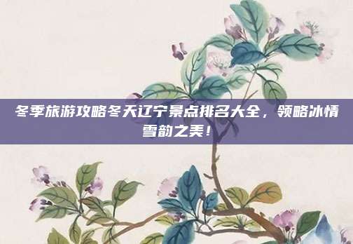 冬季旅游攻略冬天辽宁景点排名大全,领略冰情雪韵之美!