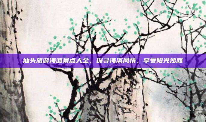 汕头旅游海滩景点大全，探寻海滨风情，享受阳光沙滩