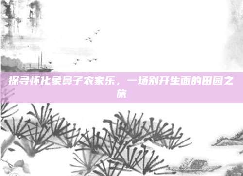 探寻怀化象鼻子农家乐，一场别开生面的田园之旅
