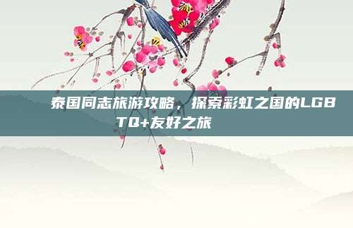 🌈泰国同志旅游攻略，探索彩虹之国的LGBTQ+友好之旅🌈